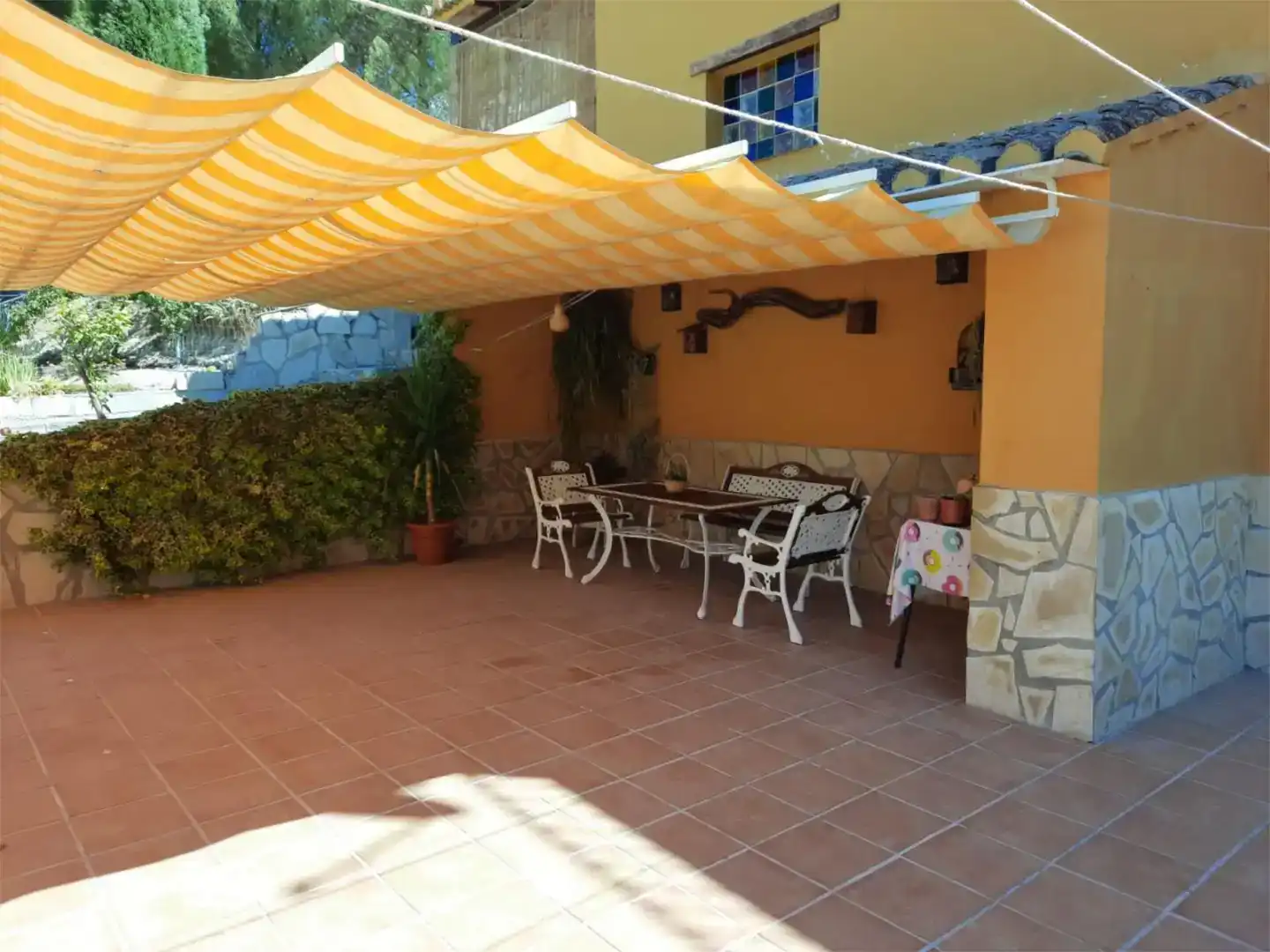 Terrassa de Finca rústica en venda en Arenas del Rey amb Piscina