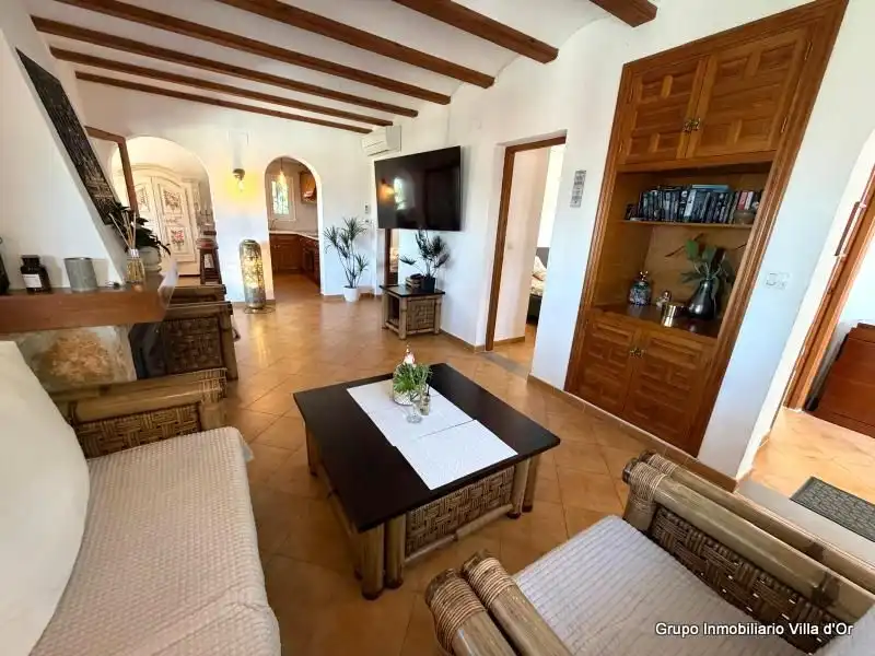Living room of Houses for sale in Dénia  with Air Conditioner, Heating and Private garden