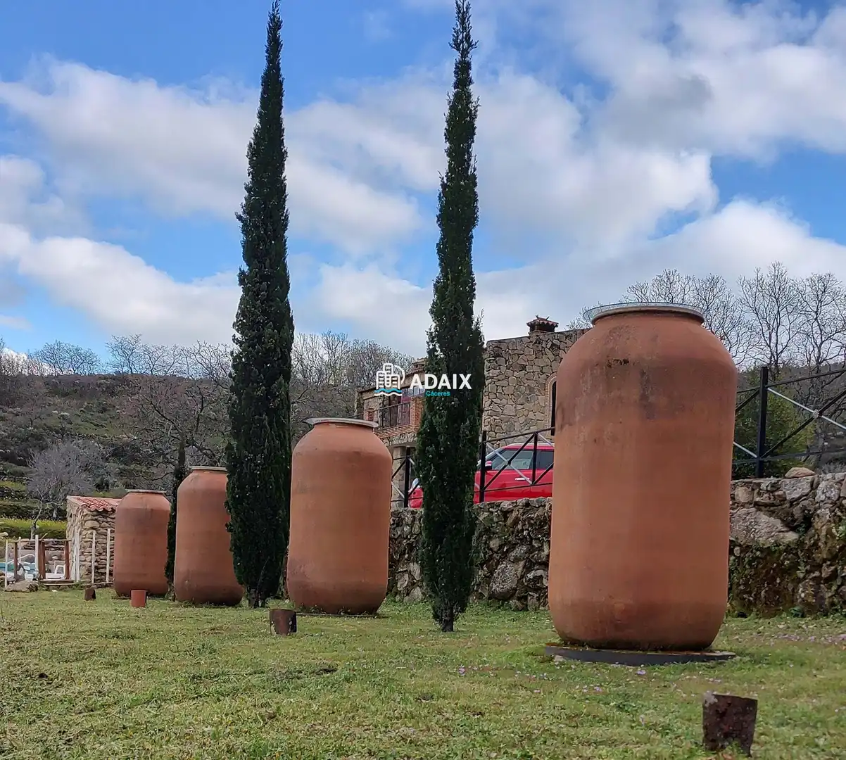Jardín de Casa o chalet en venta en Montánchez con Terraza, Trastero y Piscina