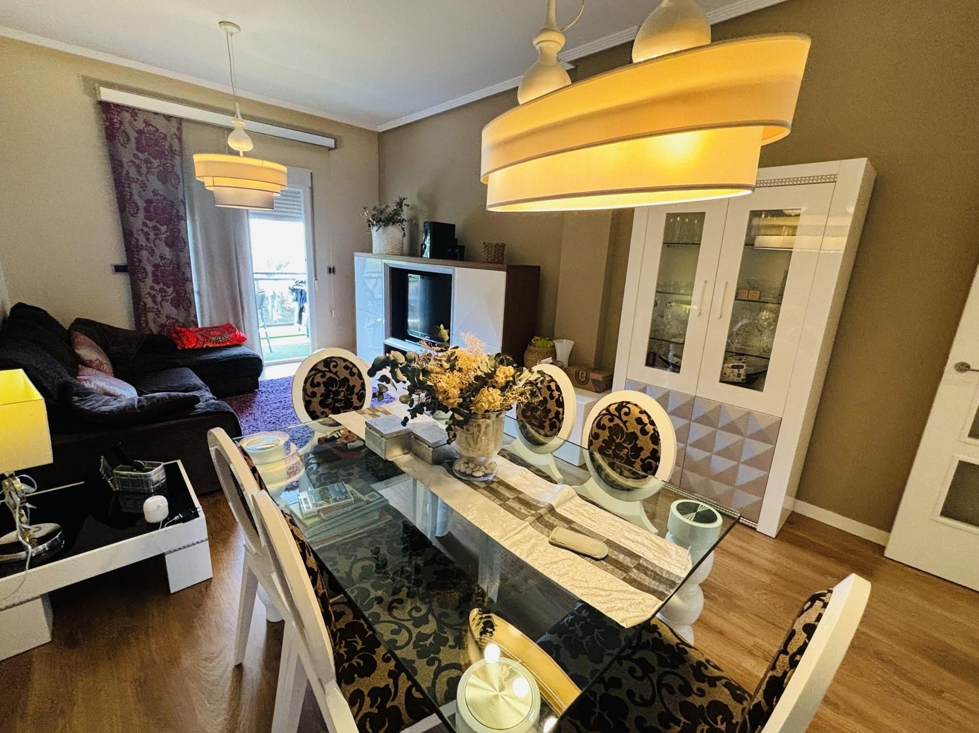 Dining room of Flat for sale in Orihuela  with Air Conditioner, Heating and Private garden