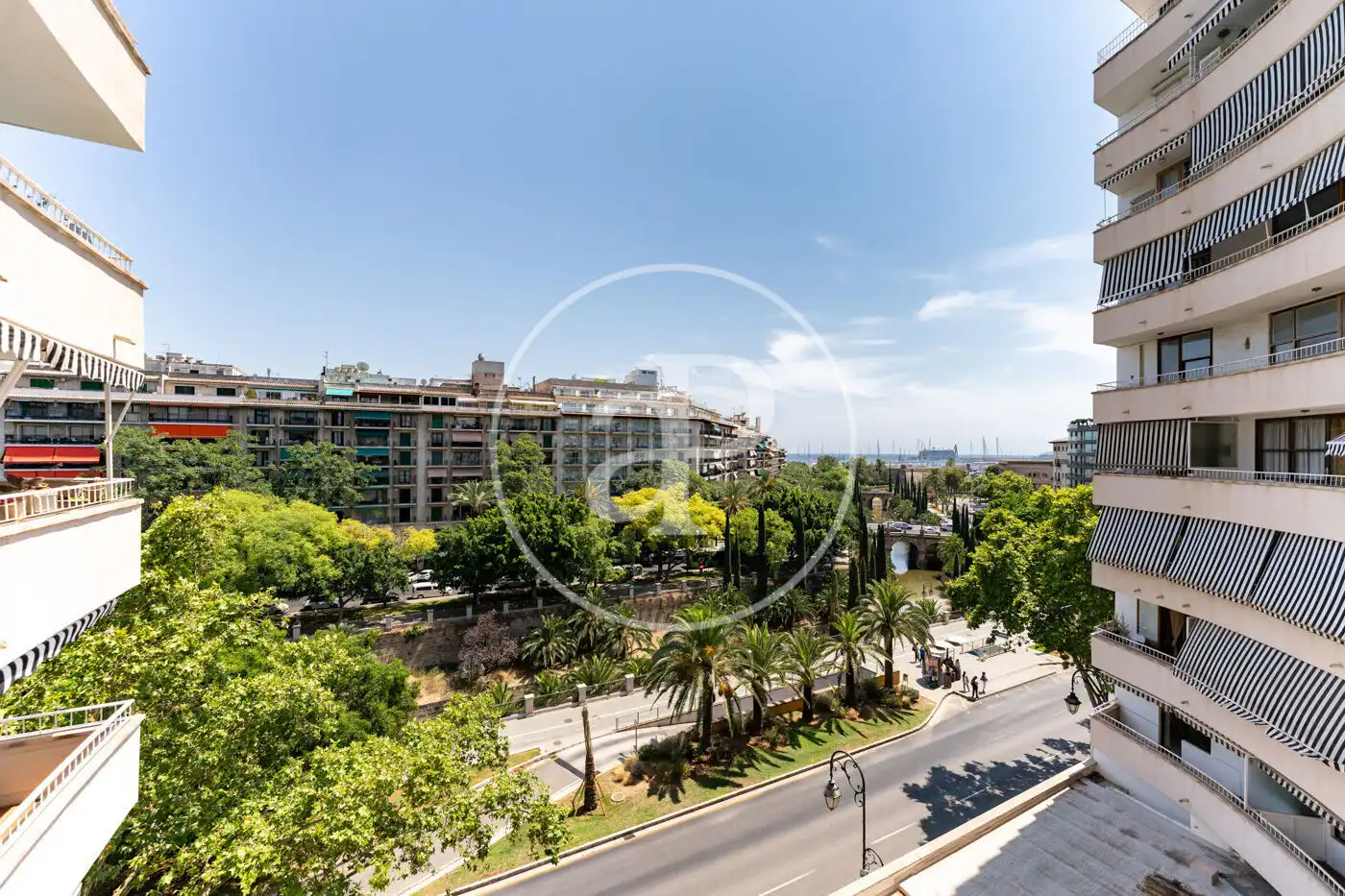 Vista exterior de Pis en venda en  Palma de Mallorca amb Calefacció i Balcó