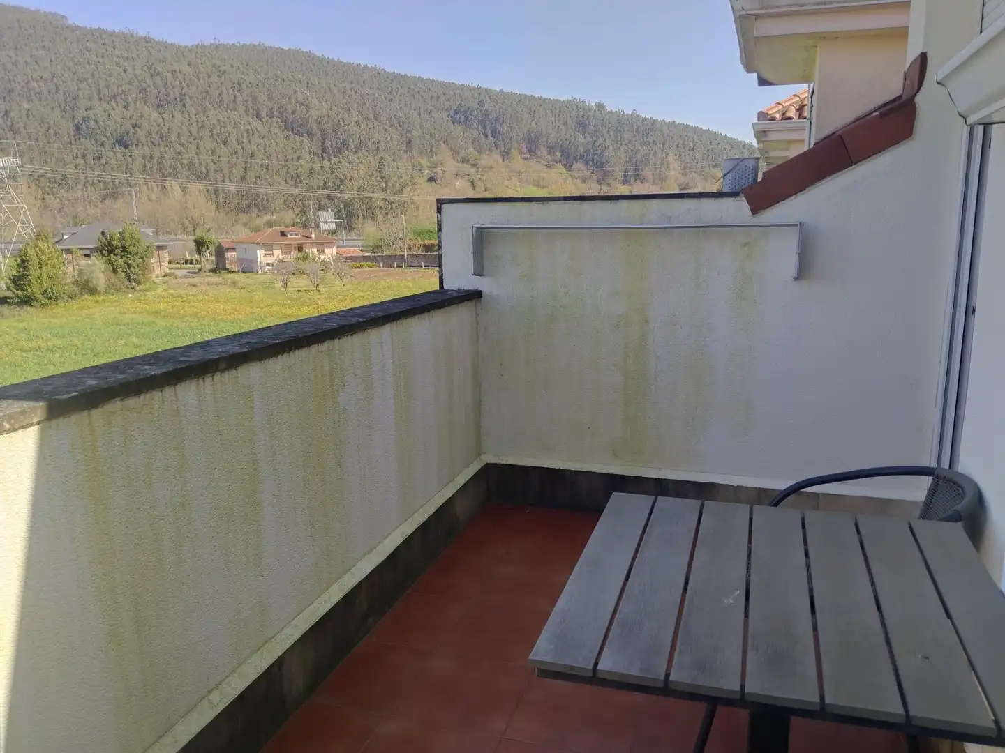 Terraza de Apartamento de alquiler en Castañeda con Parquet