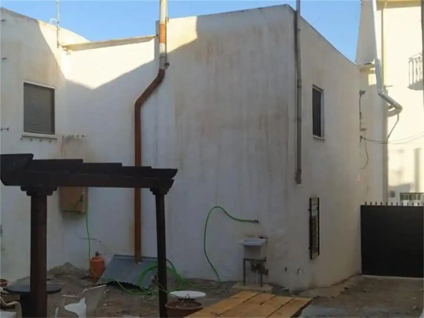 Vista exterior de Casa o xalet en venda en Purchena amb Jardí privat