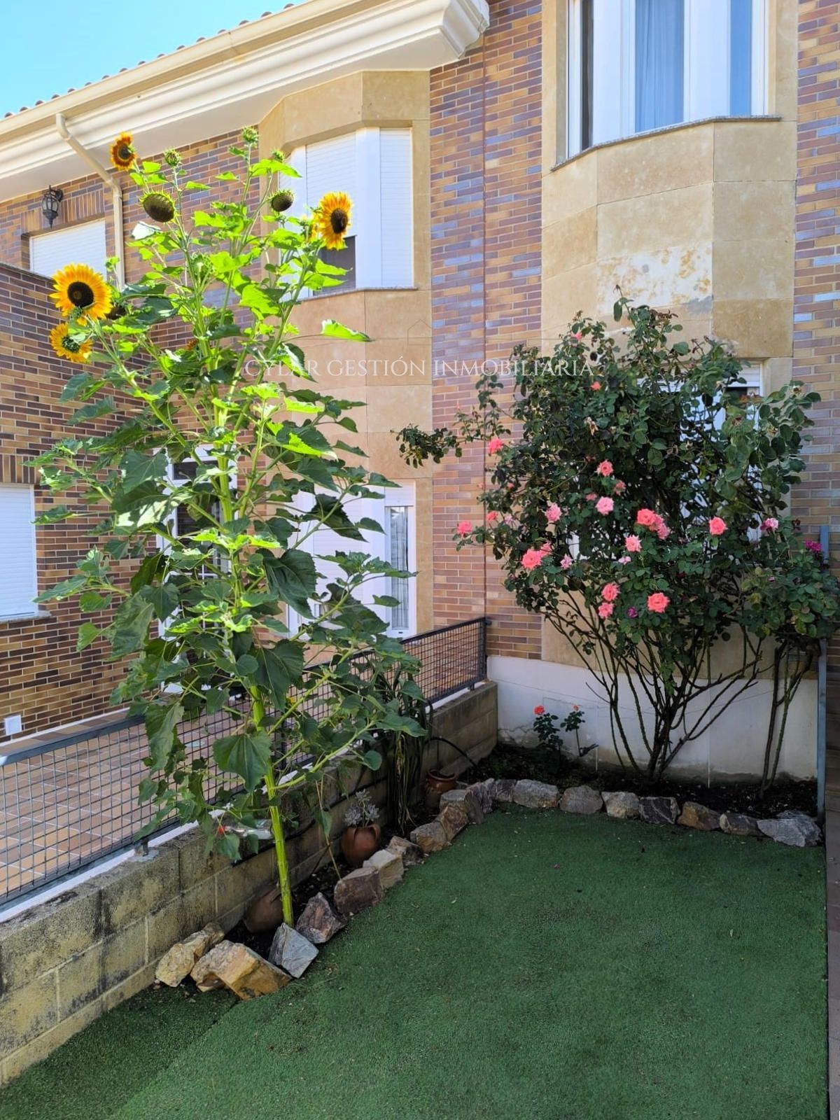 Garden of Single-family semi-detached for sale in Carrascal de Barregas  with Heating, Terrace and Swimming Pool