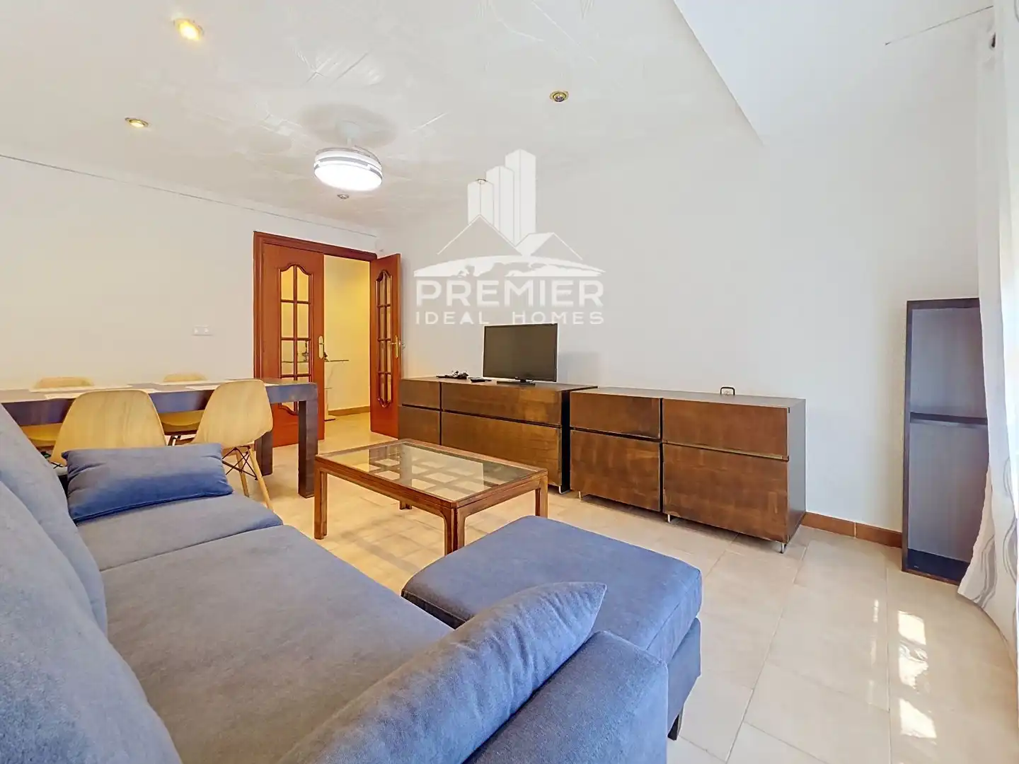 Living room of Flat for rent in Petrer  with Terrace and Furnished