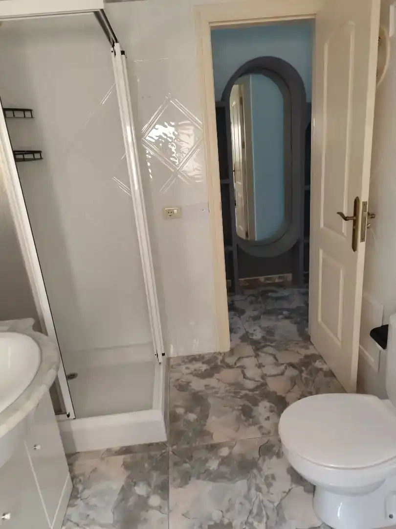 Badezimmer von Wohnung zur Miete in Los Silos mit Möbliert
