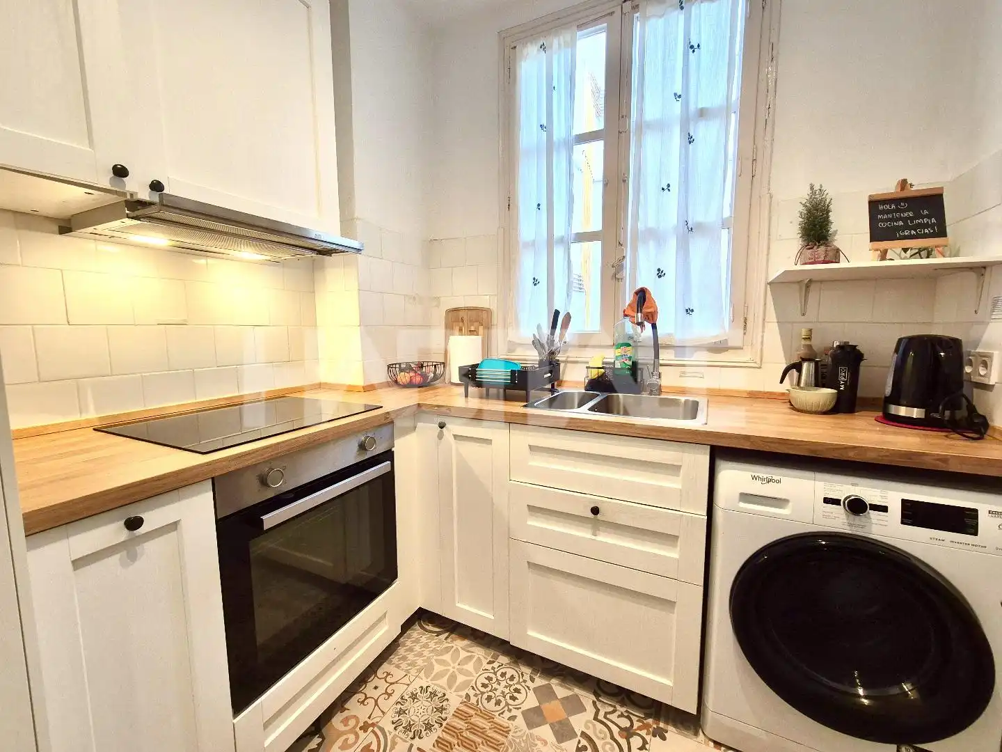 Küche von Wohnung zur untervermieten in Valencia mit Möbliert