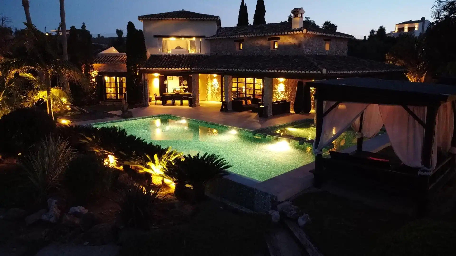 Piscina de Casa o chalet en venta en Beniarbeig con Aire acondicionado, Calefacción y Jardín privado