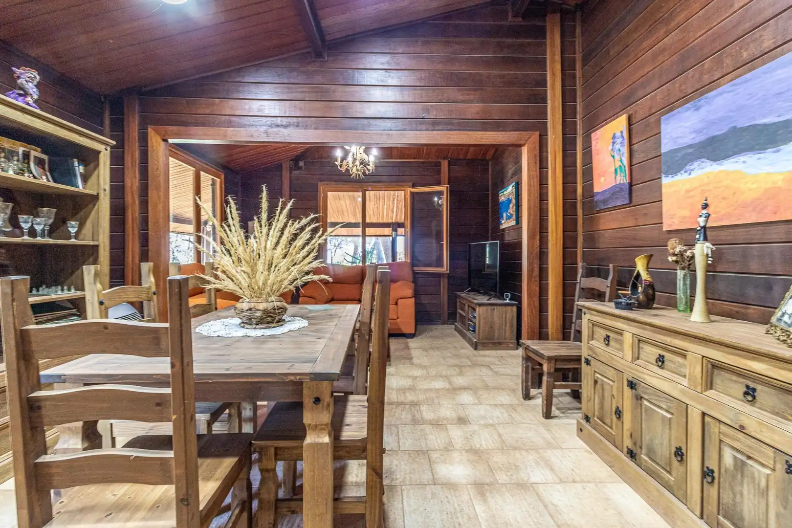 Comedor de Casa o chalet en venta en Alberic con Aire acondicionado, Jardín privado y Piscina