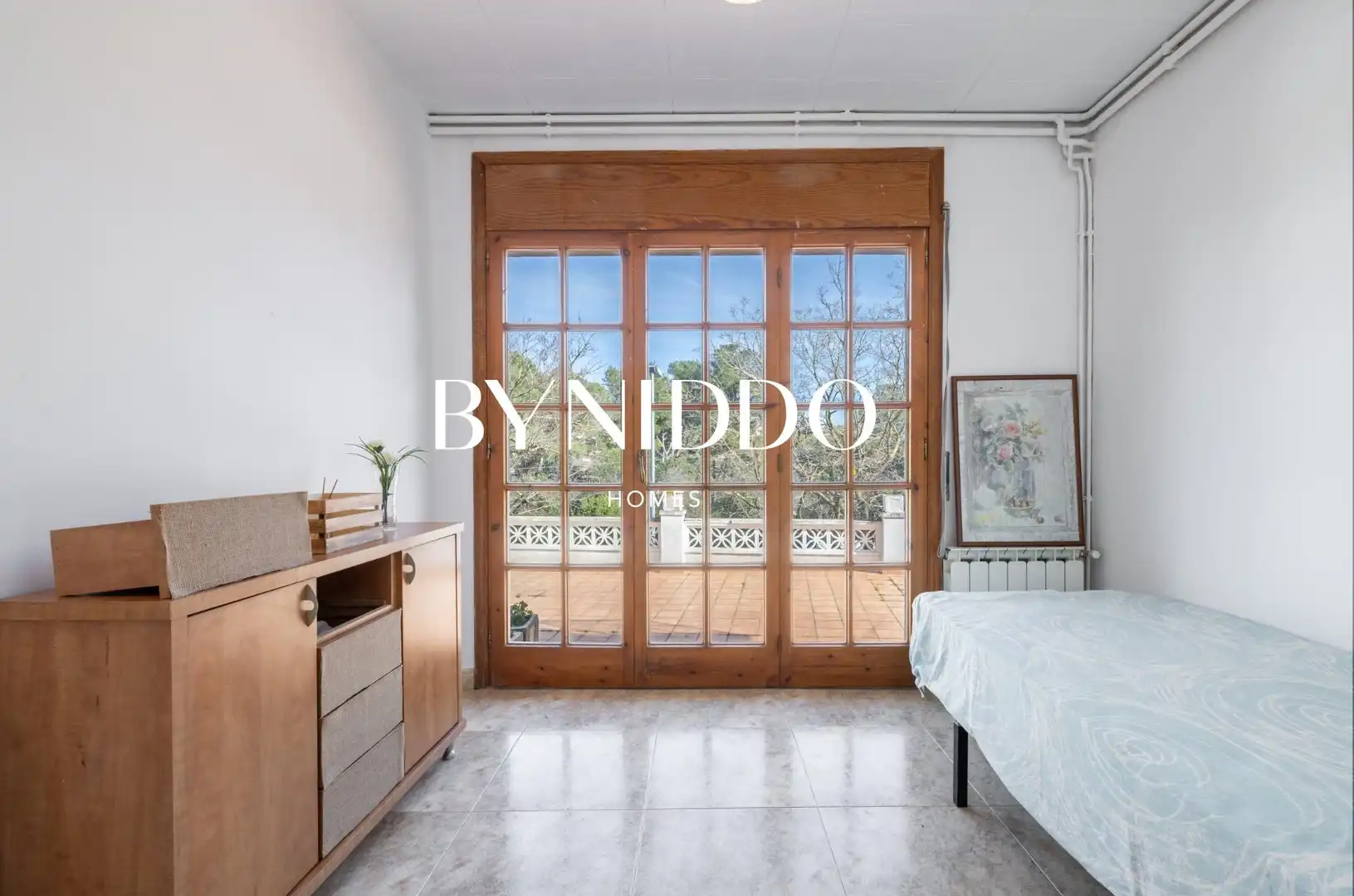 Bedroom of Houses for sale in Sant Cugat del Vallès  with Heating, Private garden and Terrace