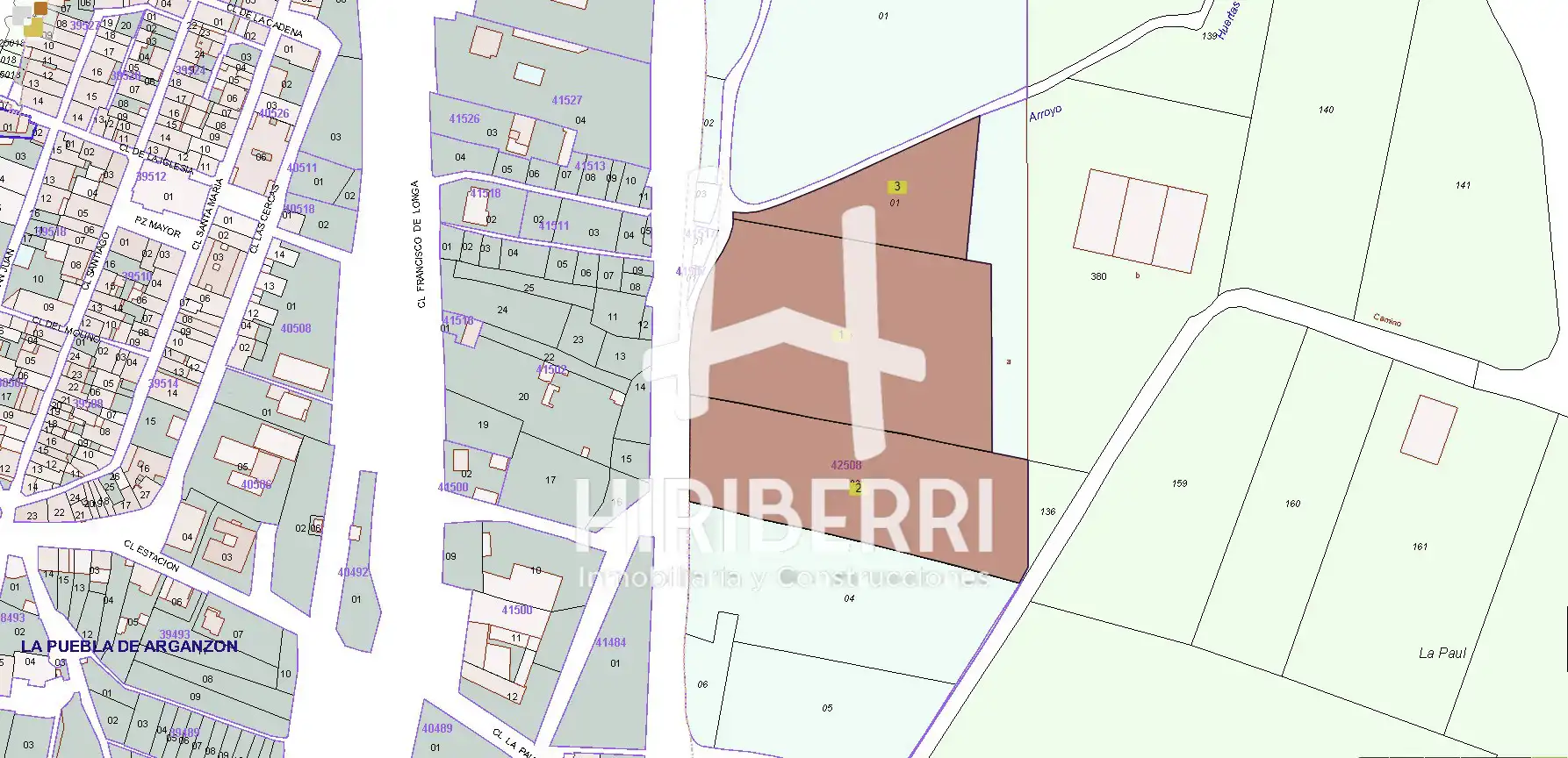 Industrial land for sale in La Puebla de Arganzón 