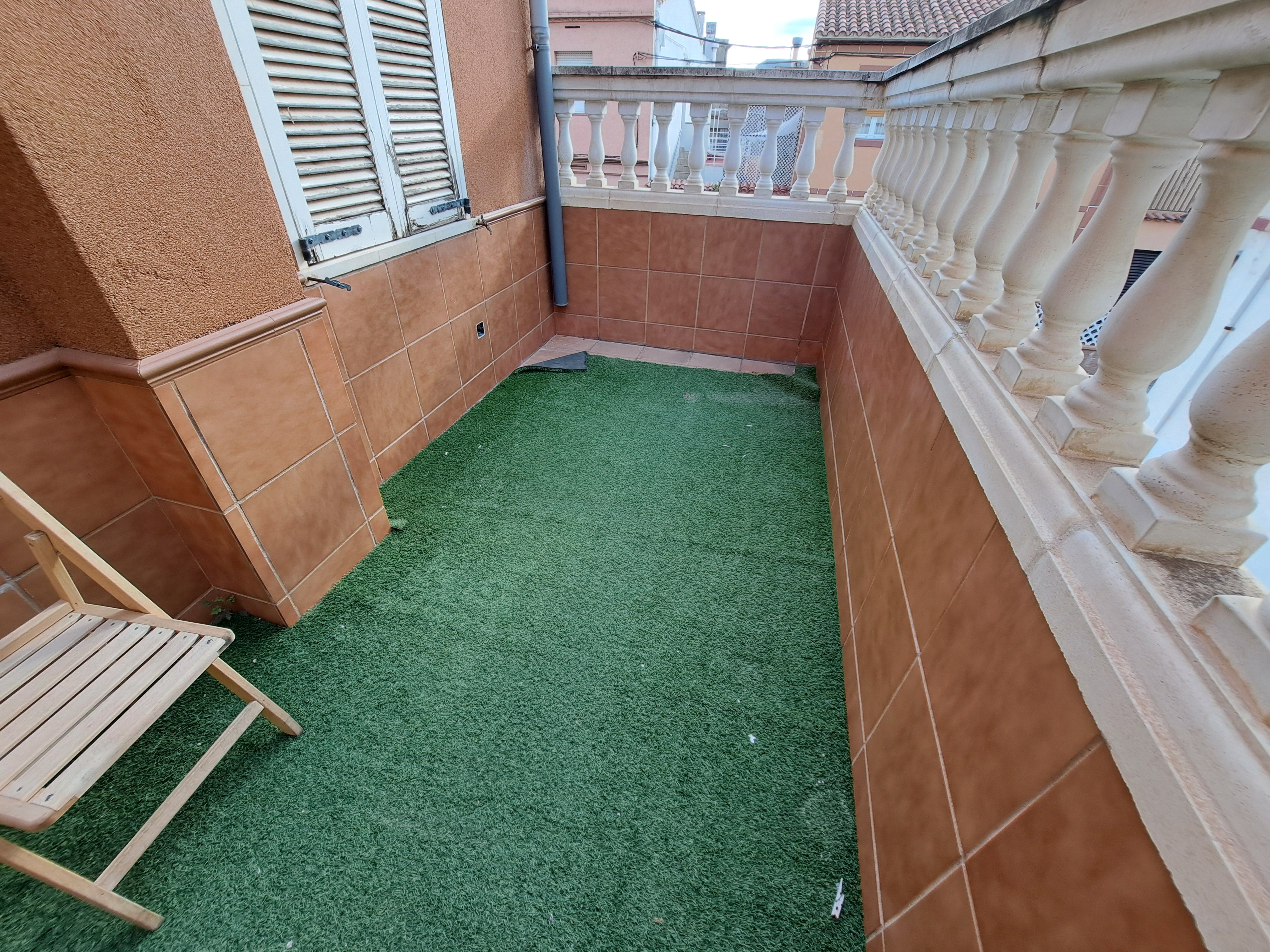 Terraza de Casa adosada en venta en Mataró con Aire acondicionado, Calefacción y Parquet