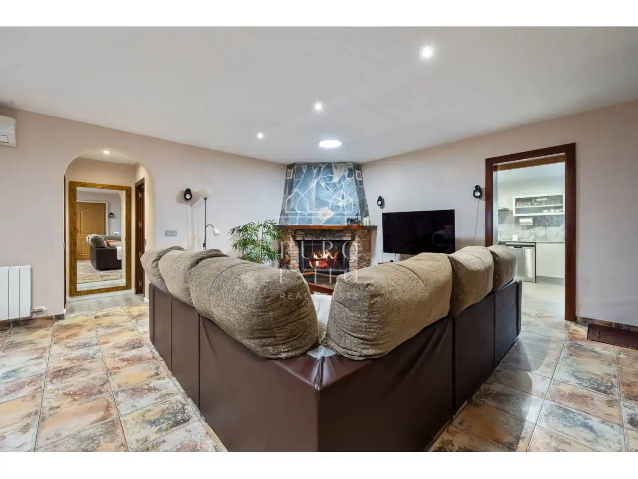 Sala de estar de Finca rústica en venta en Reus con Aire acondicionado, Calefacción y Jardín privado