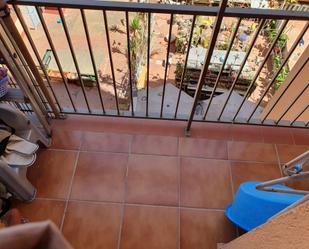 Balcony of Flat for sale in El Prat de Llobregat  with Furnished, Washing machine and TV