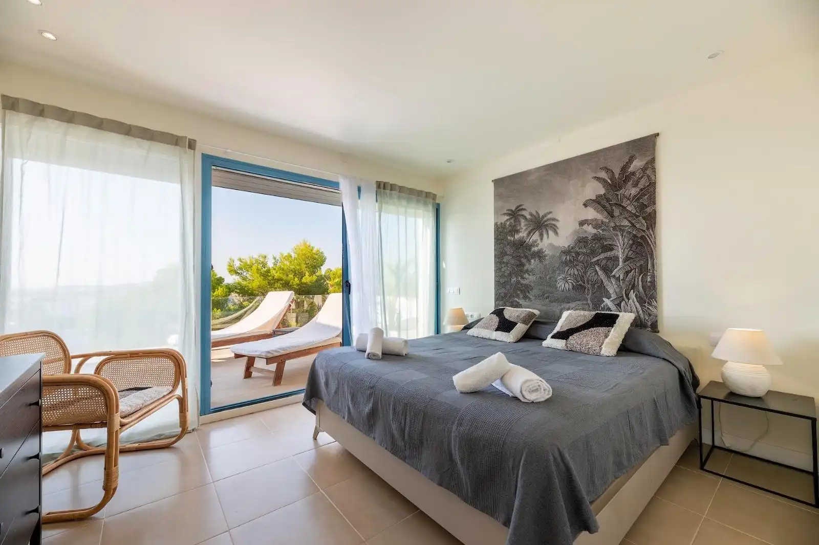Bedroom of Detached homes for sale in Sant Josep de sa Talaia  with Air Conditioner, Heating and Private garden