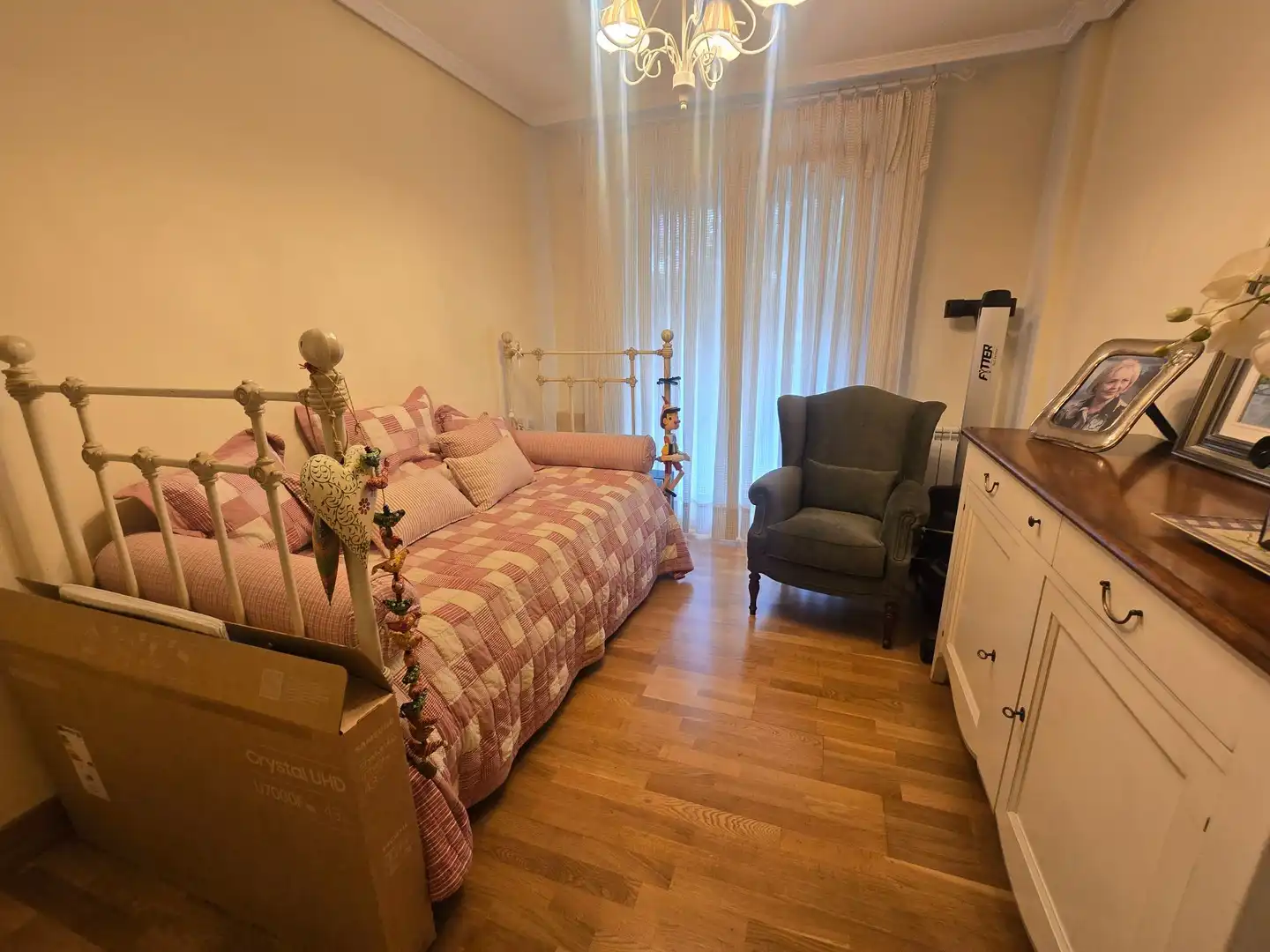 Dormitori de Apartament en venda en Villamediana de Iregua amb Calefacció, Jardí privat i Terrassa