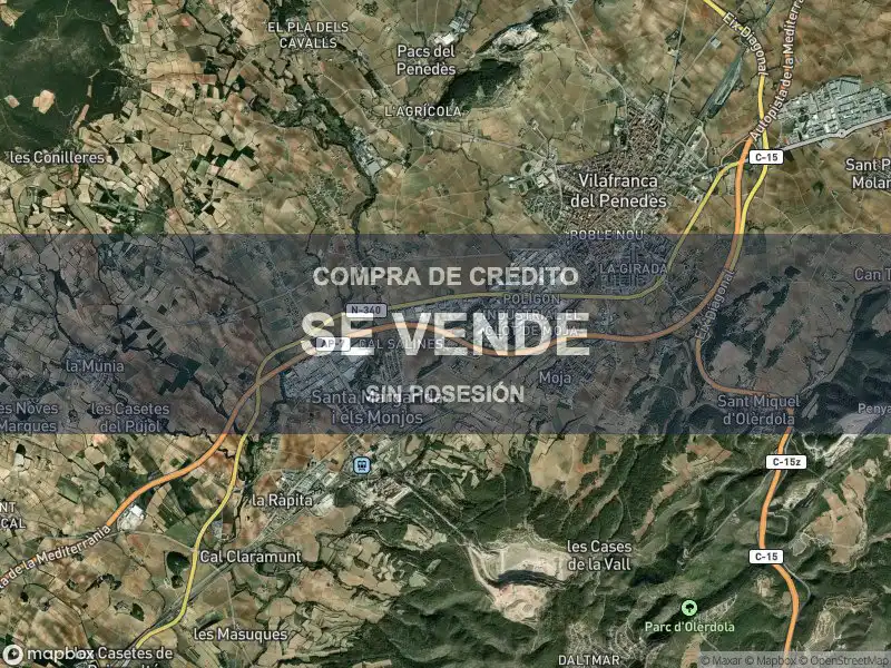 Piso en venta en Santa Margarida I Els Monjos
