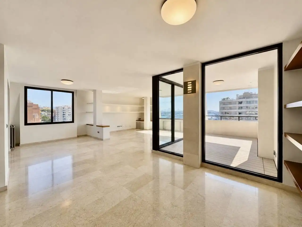 Sala d'estar de Àtic en venda en  Palma de Mallorca amb Aire condicionat, Calefacció i Terrassa