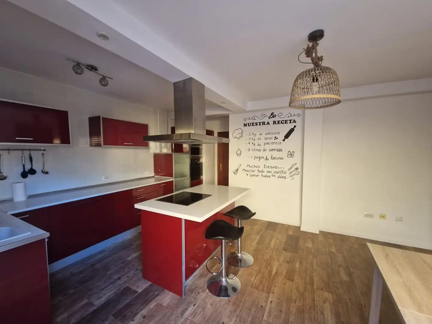 Cuina de Casa o xalet de lloguer en Arico amb Jardí privat, Terrassa i Traster