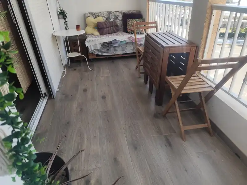 Terraza de Apartamento en venta en Cullera con Aire acondicionado, Calefacción y Parquet