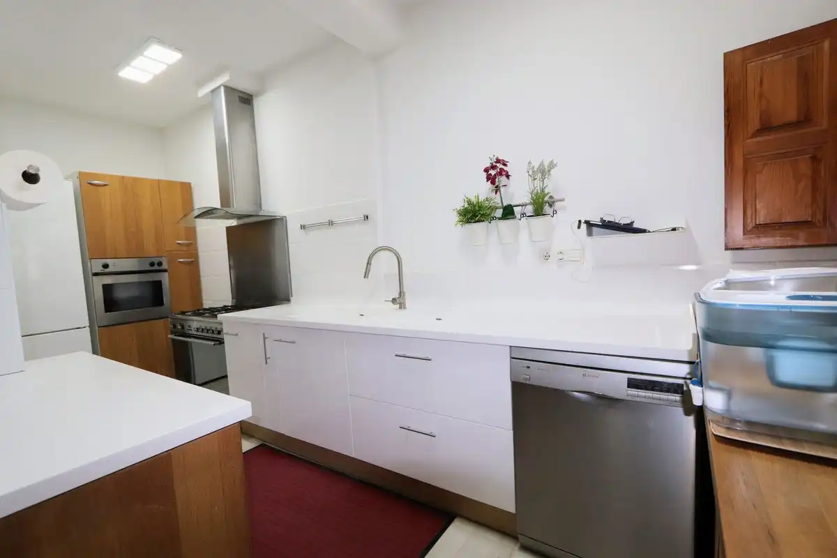 Cocina de Casa o chalet en venta en Torre-Pacheco con Aire acondicionado, Jardín privado y Terraza
