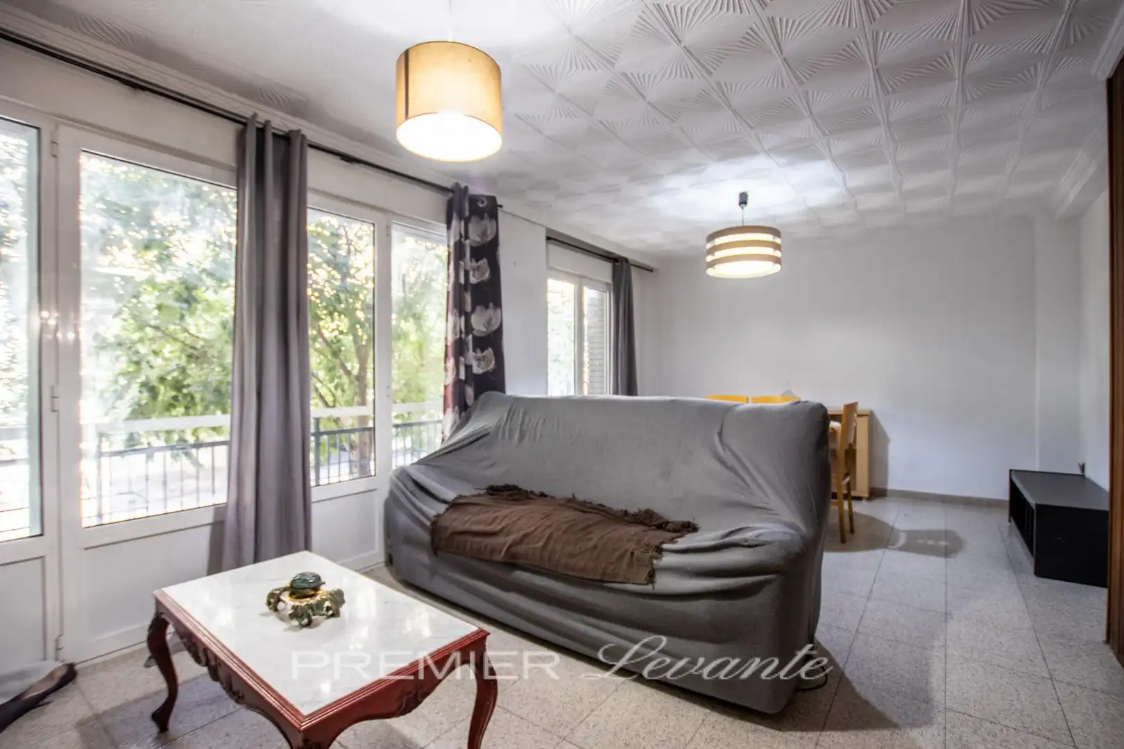 Sala de estar de Piso de alquiler en Alicante / Alacant con Terraza