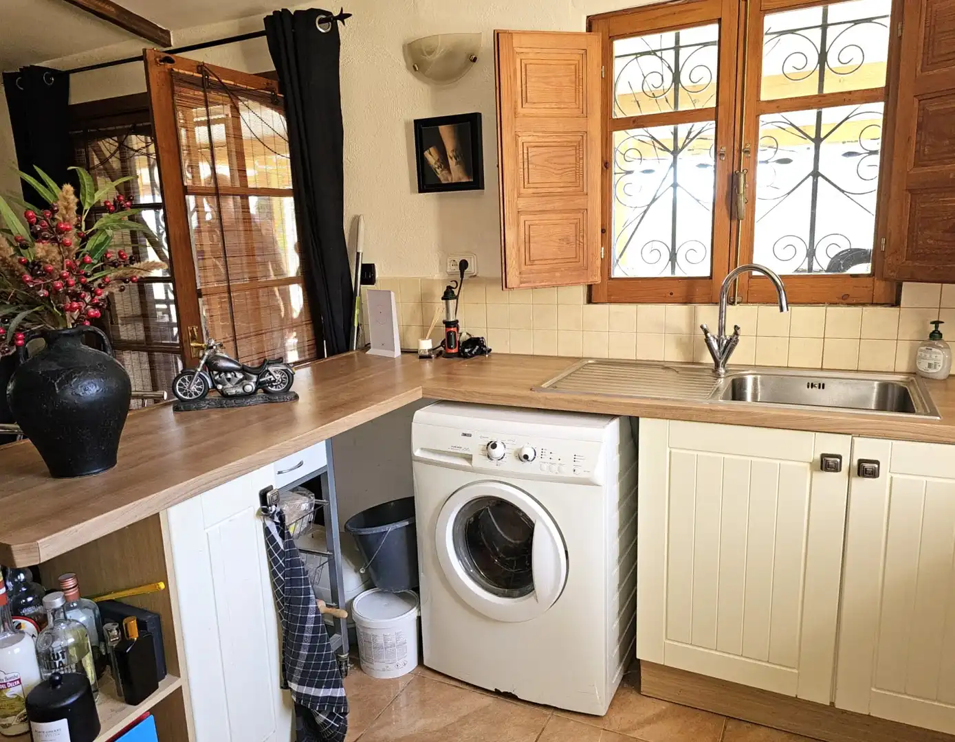 Cocina de Finca rústica en venta en Tivissa con Aire acondicionado y Internet