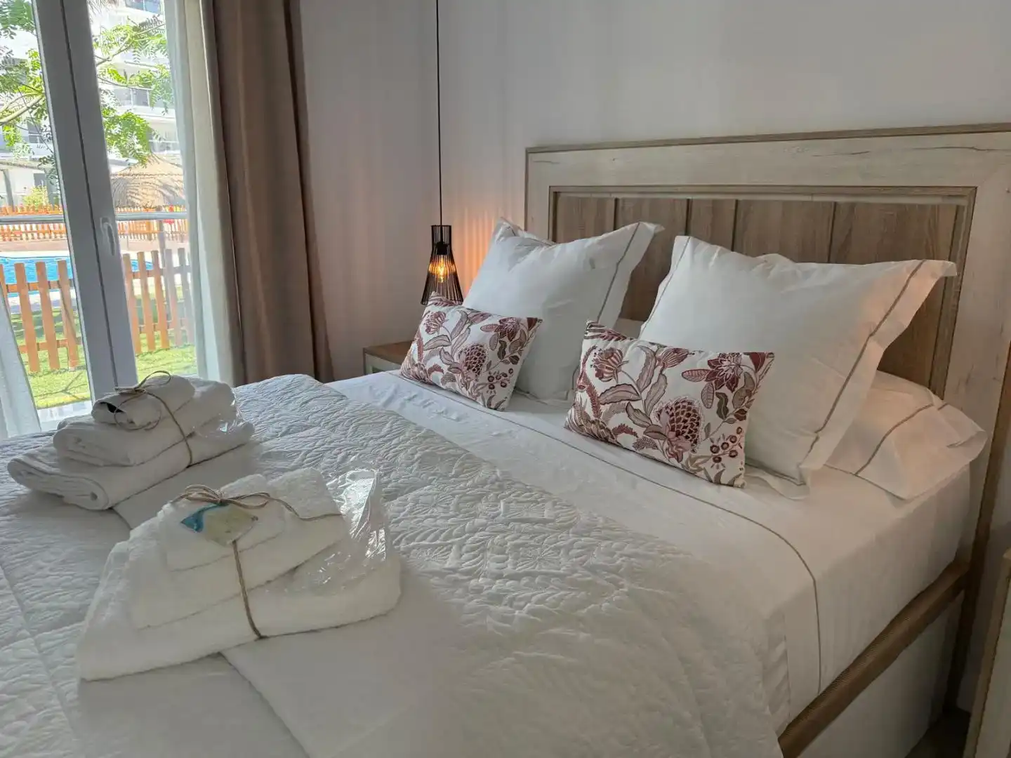 Schlafzimmer von Wohnung zur Miete in Motril mit Klimaanlage, Schwimmbad und Balkon