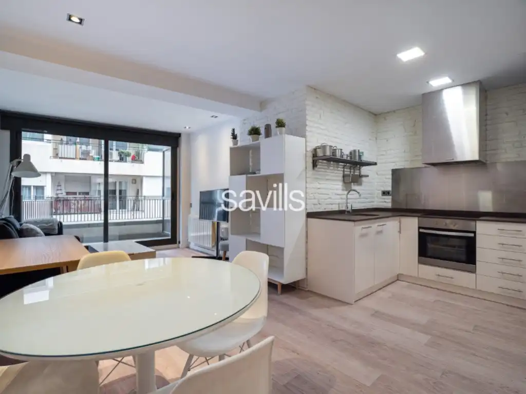 Cocina de Casa o chalet en venta en Barcelona con Aire acondicionado, Amueblado y Horno