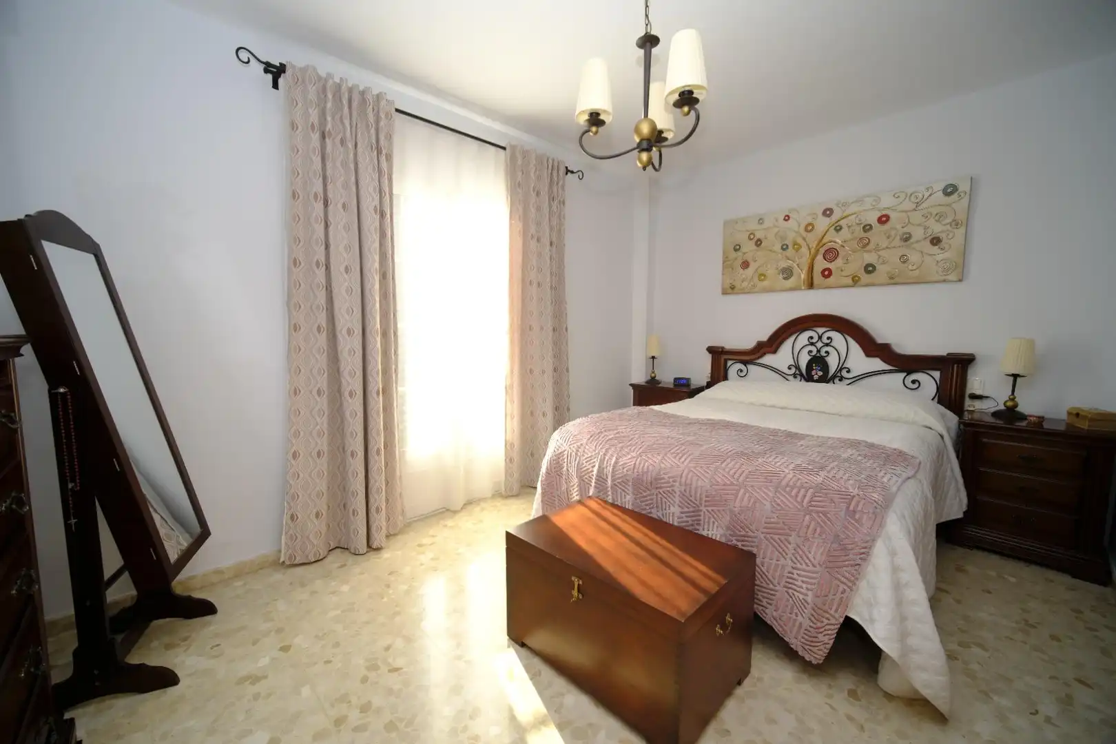 Bedroom of Flat for rent in Alcalá de Guadaira  with Air Conditioner and Furnished
