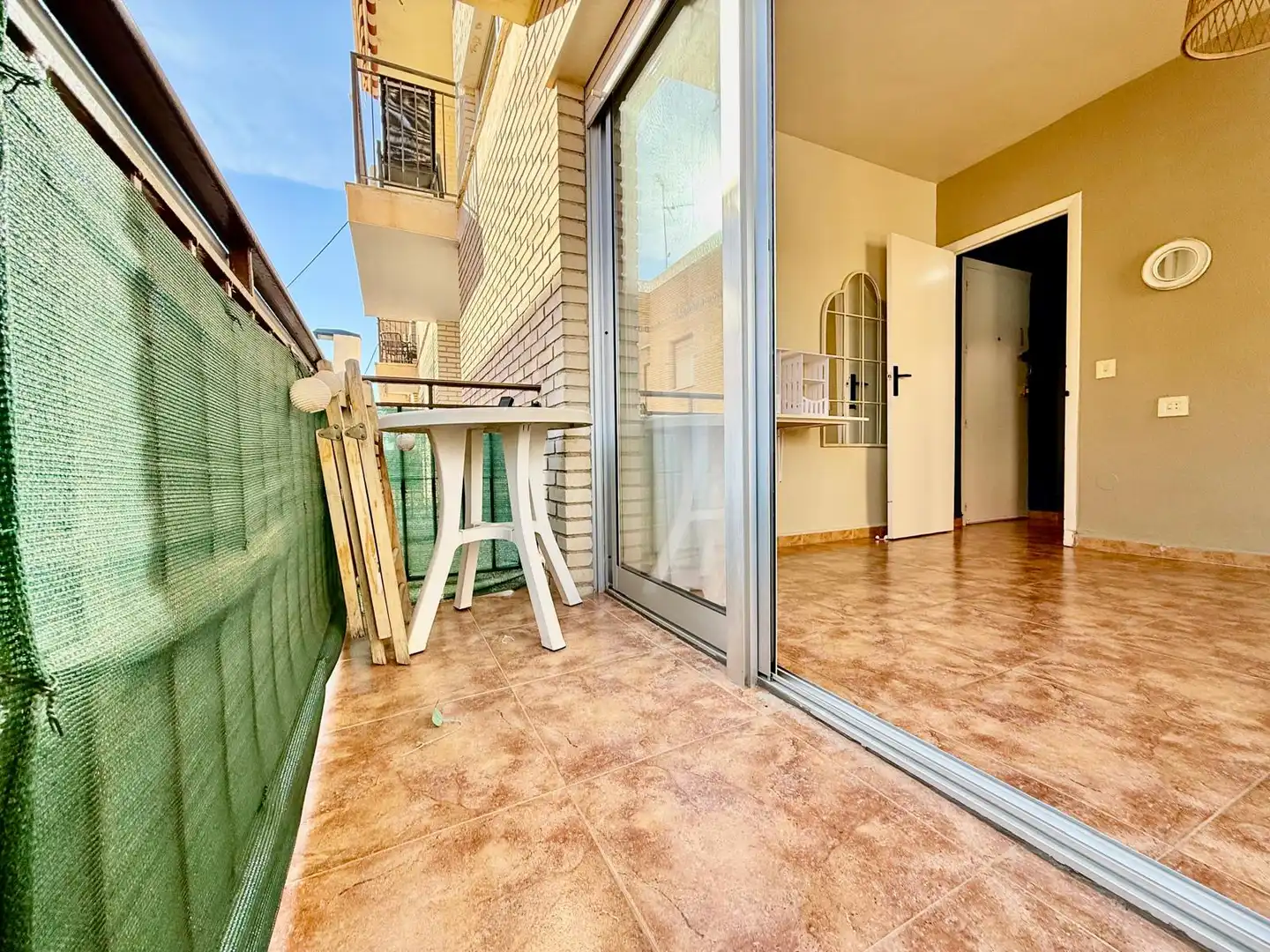 Terraza de Apartamento en venta en San Pedro del Pinatar con Aire acondicionado, Trastero y Amueblado