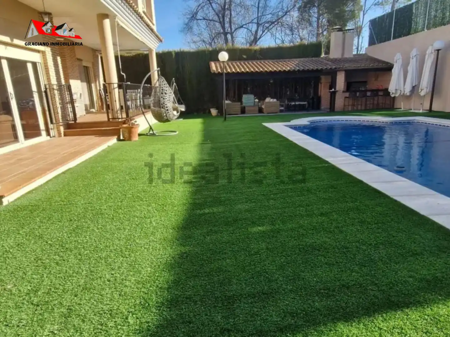 Jardín de Casa o chalet en venta en Albacete con Aire acondicionado, Calefacción y Jardín privado
