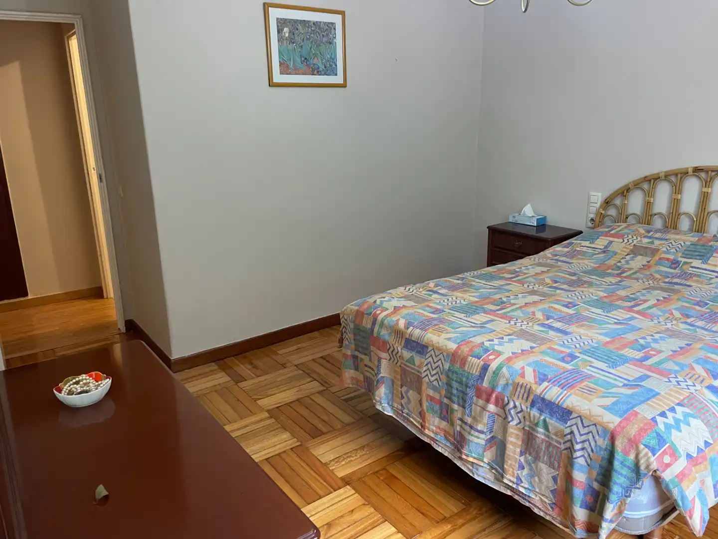 Bedroom of Flat for sale in Vigo   with Heating, Parquet flooring and Terrace