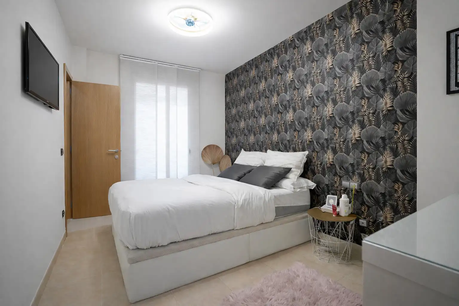 Bedroom of Flat for sale in Alcover  with Air Conditioner, Heating and Parquet flooring