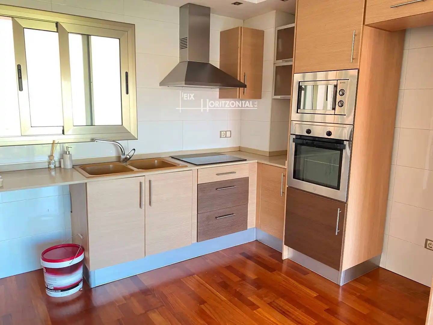 Kitchen of Attic for rent in Sabadell  with Air Conditioner, Heating and Terrace