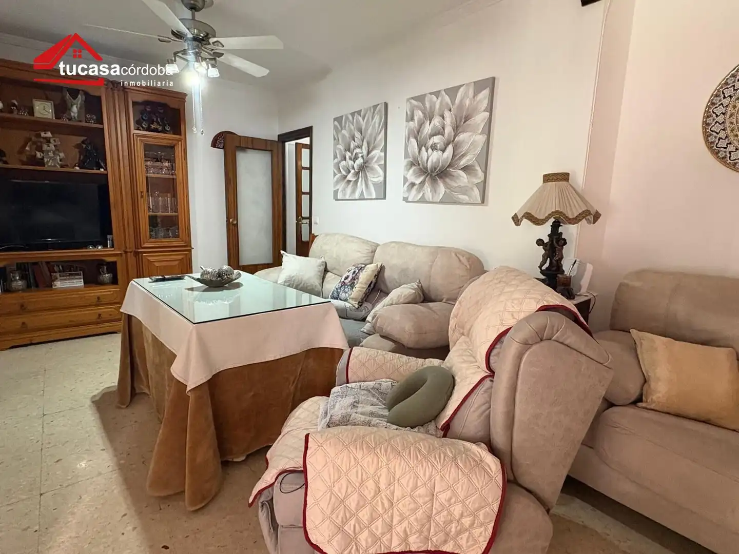 Sala de estar de Casa o chalet en venta en Córdoba con Aire acondicionado, Terraza y Trastero