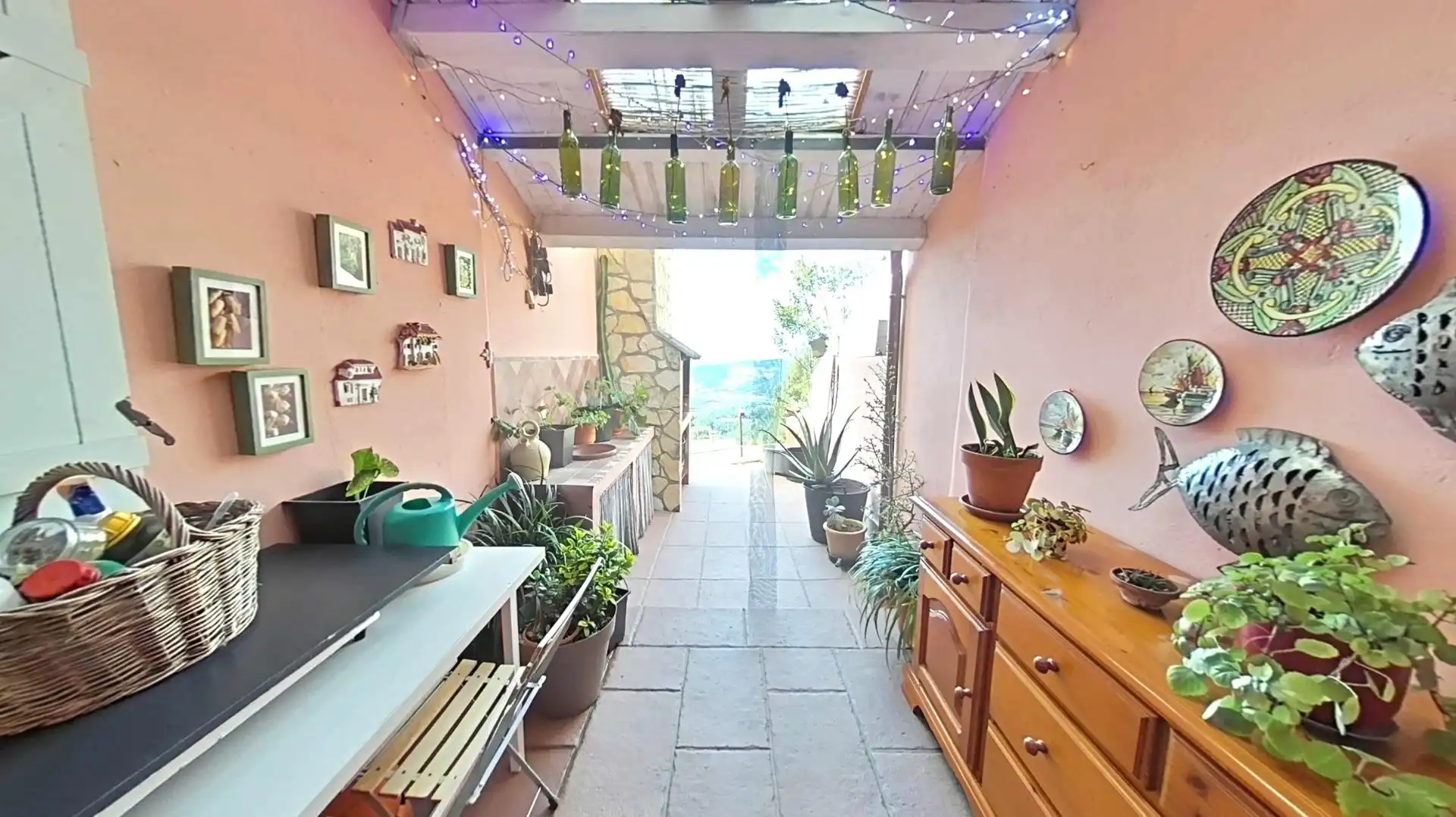 Terraza de Casa o chalet en venta en L'Ametlla del Vallès con Aire acondicionado, Calefacción y Jardín privado
