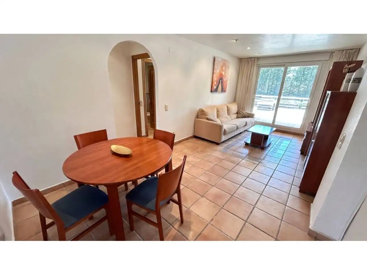 Comedor de Apartamento en venta en San Jorge / Sant Jordi con Terraza, Amueblado y Alarma