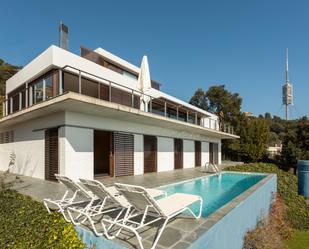 Vista exterior de Casa o xalet de lloguer en  Barcelona Capital amb Aire condicionat, Calefacció i Jardí privat