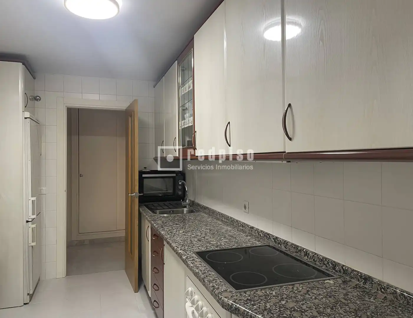 Kitchen of Flat for rent in Sevilla  with Air Conditioner, Terrace and Furnished