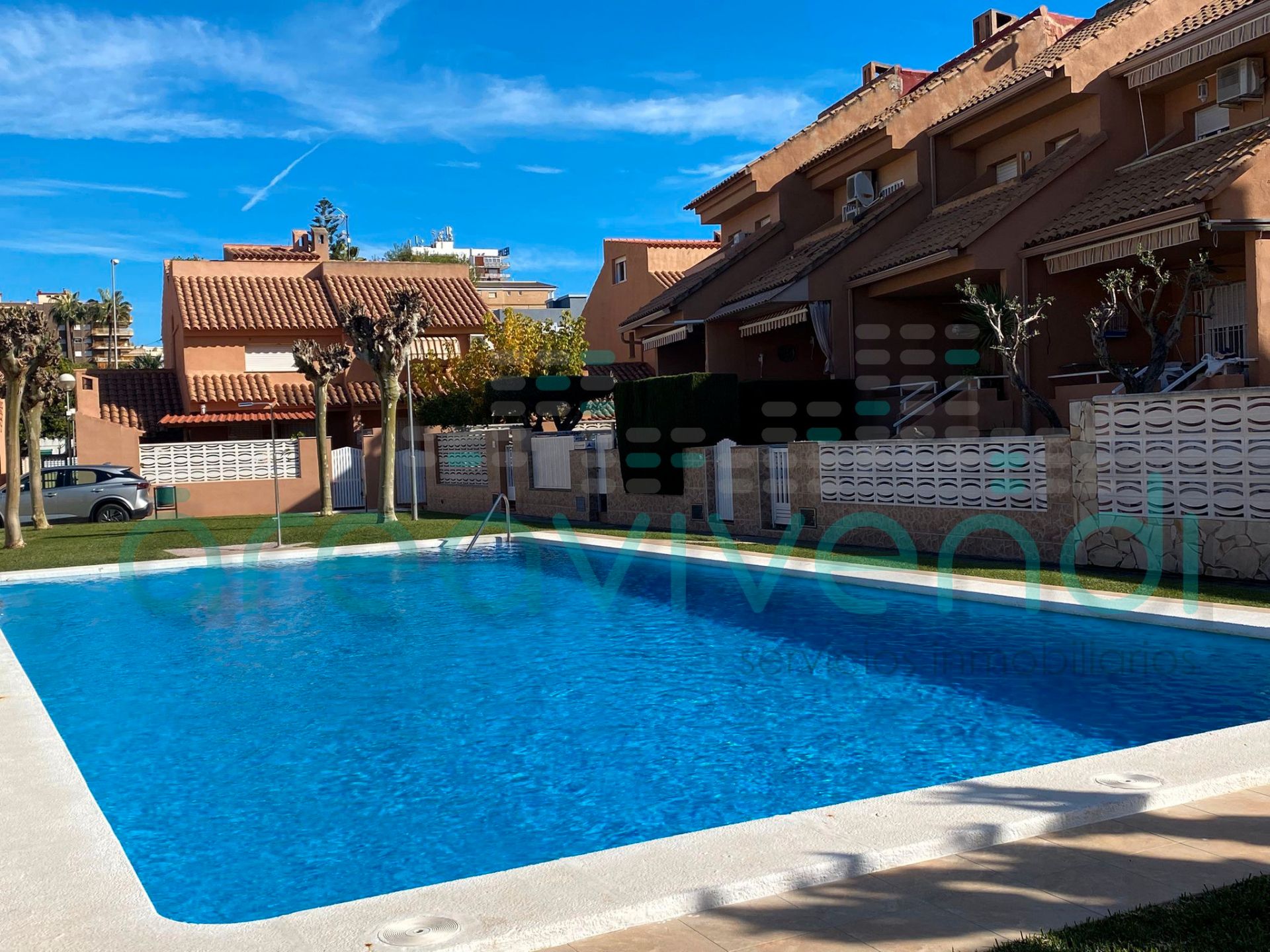 Swimming pool of House or chalet to rent in Benicasim / Benicàssim  with Air Conditioner, Private garden and Terrace