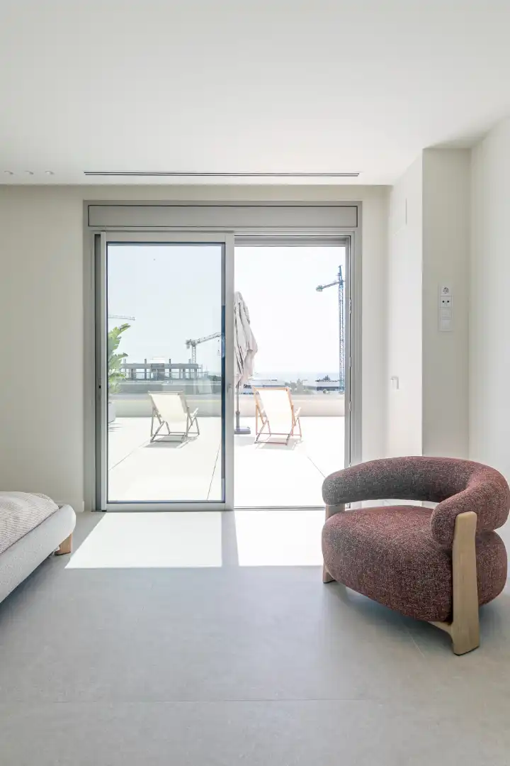 Terrasse von Haus oder Chalet zum Verkauf in Sitges mit Klimaanlage, Heizung und Privatgarten