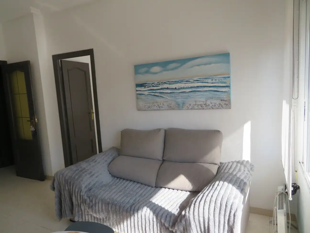 Living room of Apartments for sale in Dénia  with Air Conditioner, Terrace and Furnished