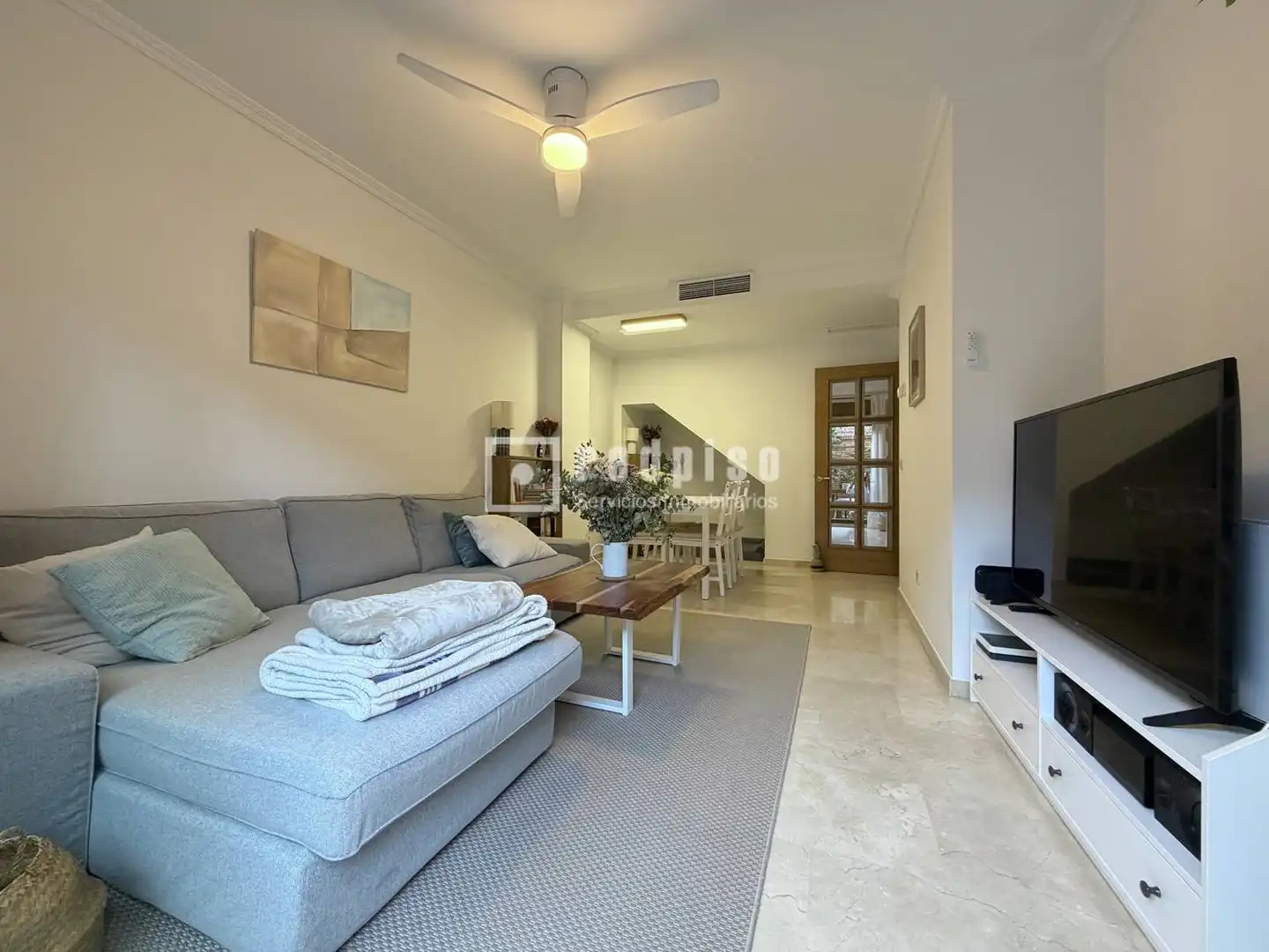 Living room of Duplexes for sale in Las Rozas de Madrid  with Air Conditioner, Heating and Private garden