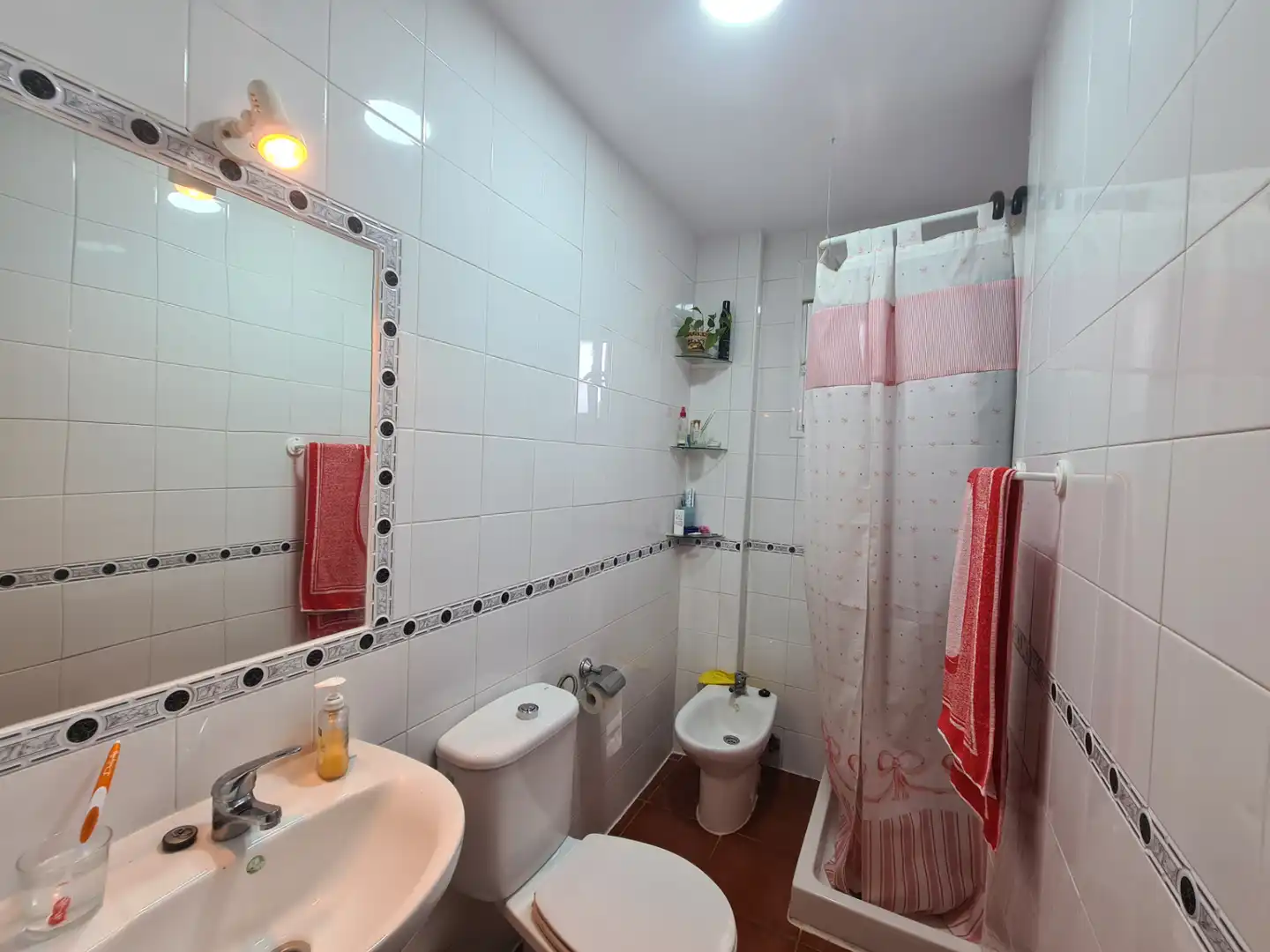 Baño de Casa adosada en venta en Higuera de la Sierra con Aire acondicionado, Terraza y Trastero