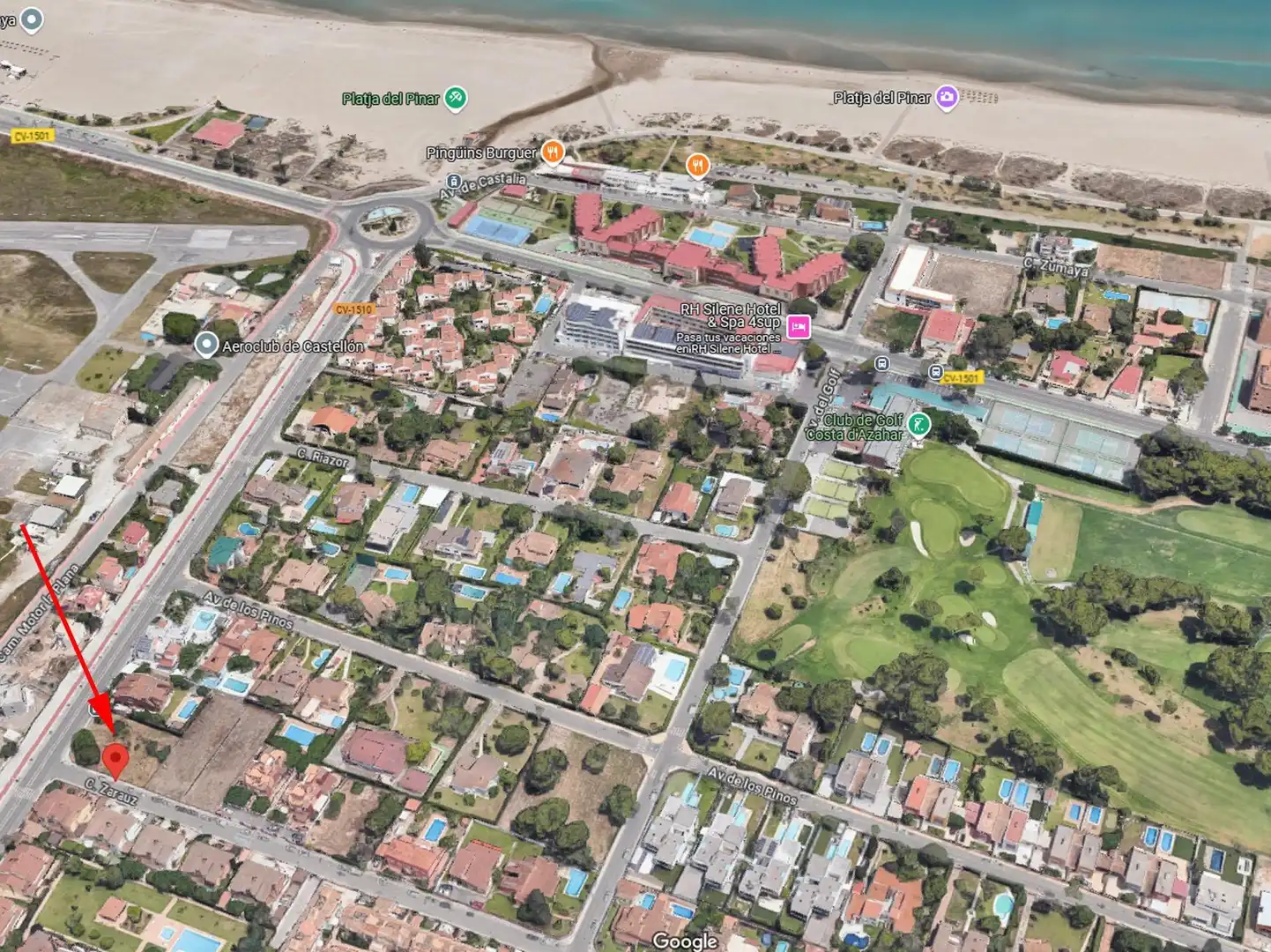 Terreny residencial en venda a Calle ZARAUZ 1