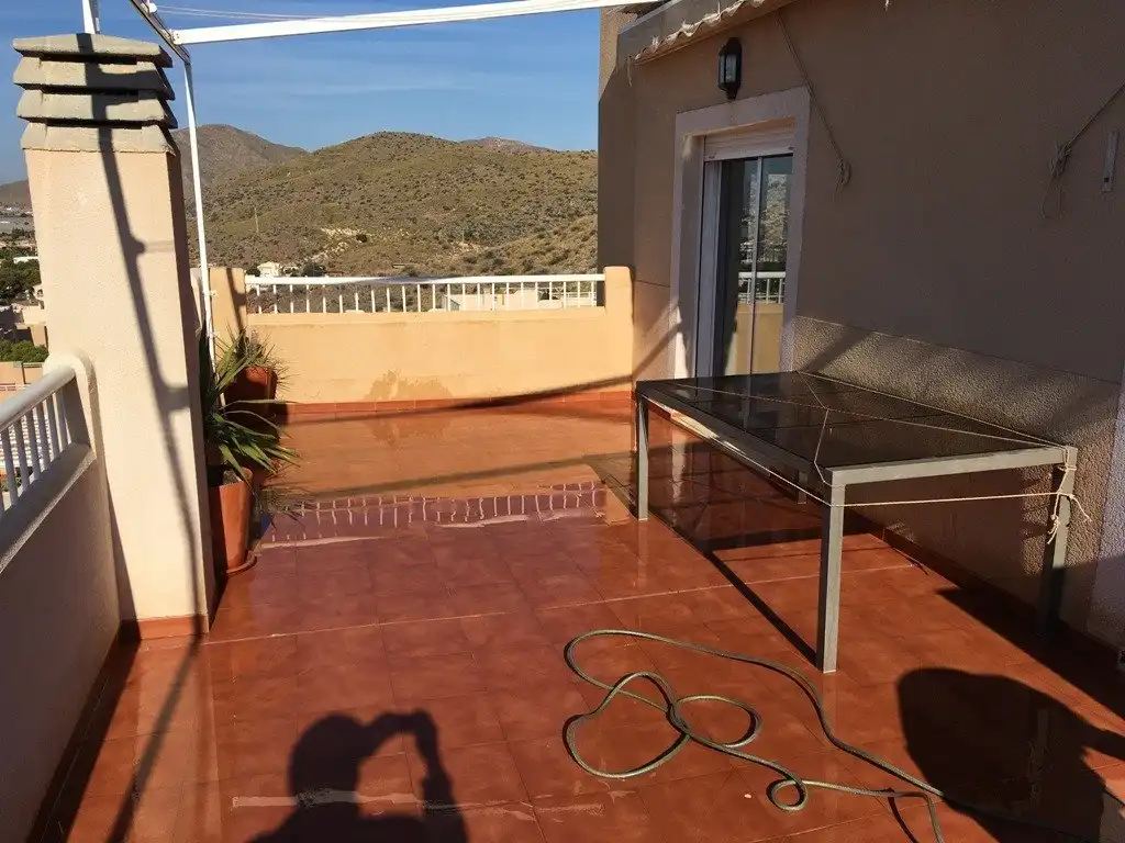 Terrasse von Wohnung zum Verkauf in Cartagena mit Klimaanlage, Terrasse und Gemeinschaftspool