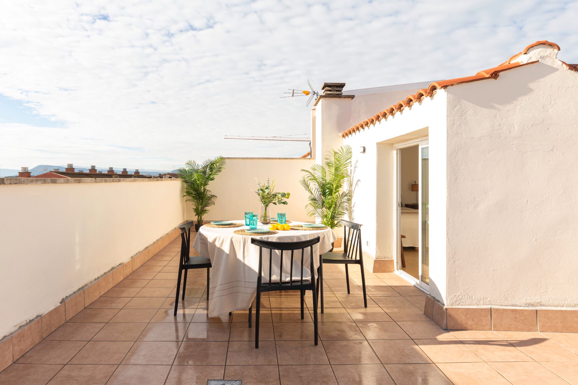 Terrasse von Dachboden zum verkauf in Santpedor mit Terrasse, Ofen und Balkon