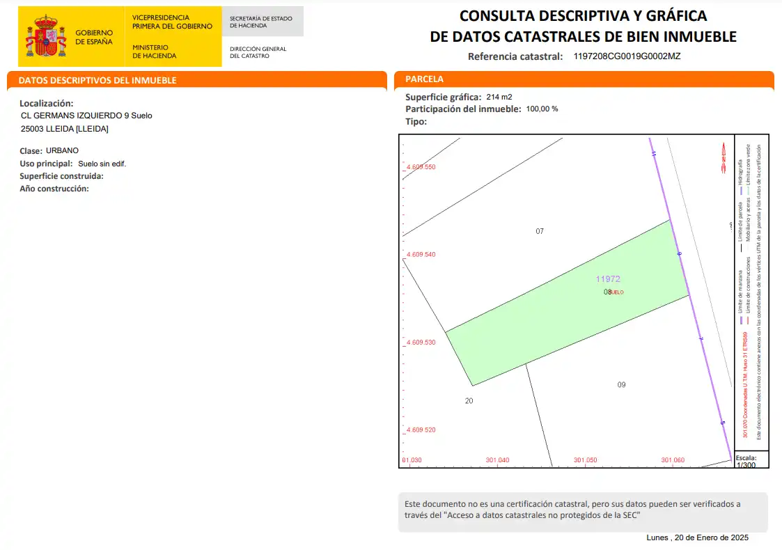 Terreny residencial en venda a Carrer Germans Izquierdo 9, imagen 6
