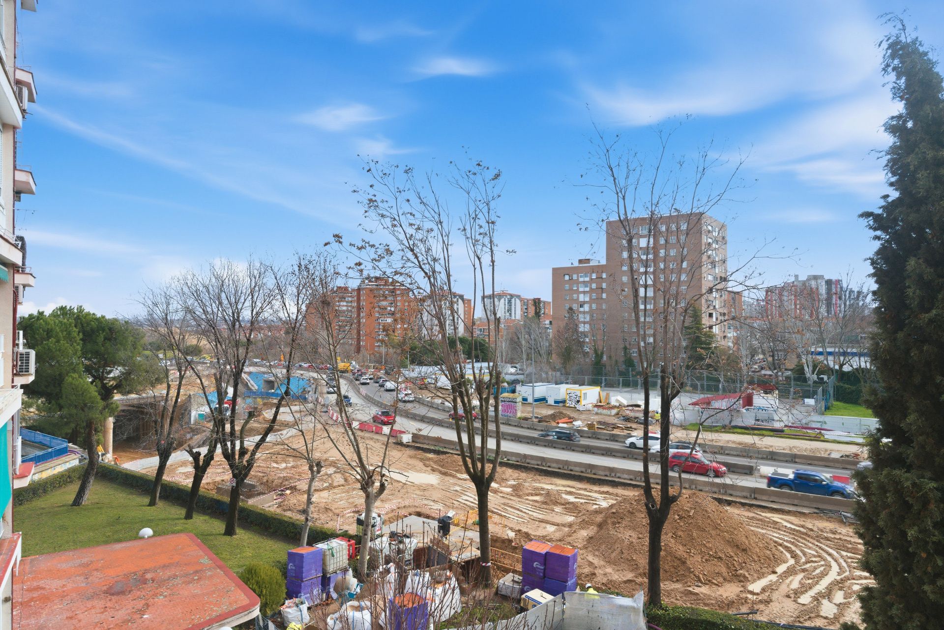 Exterior view of Flat for sale in  Madrid Capital  with Heating and Furnished